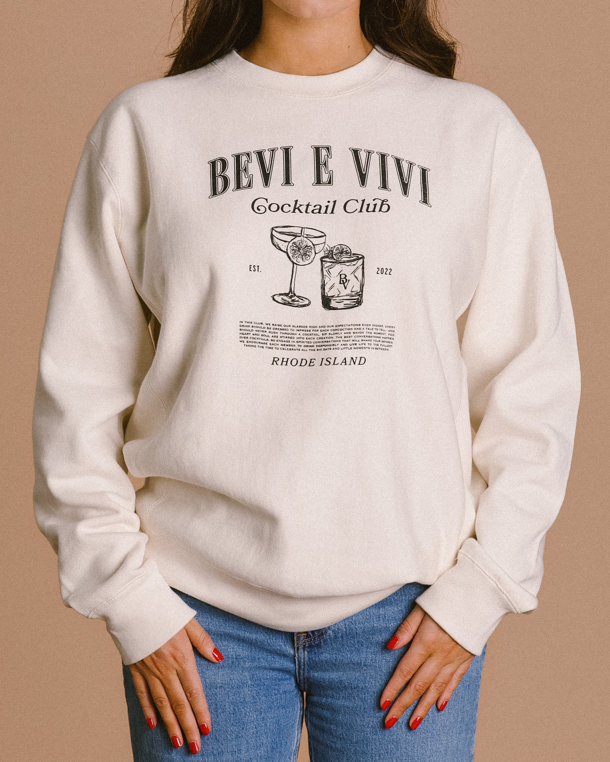 Cocktail Club Crewneck