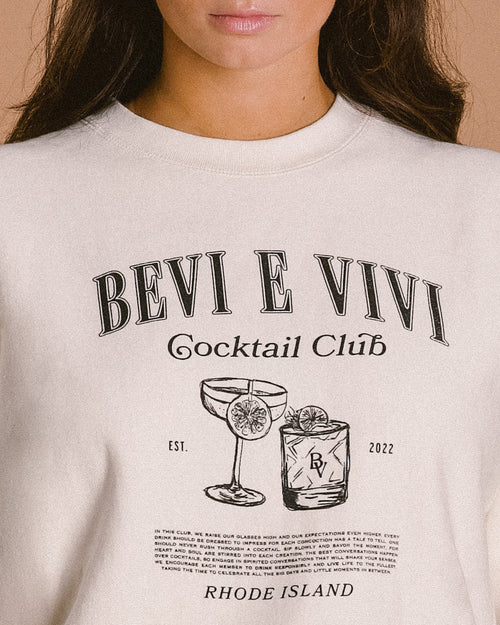 Cocktail Club Crewneck