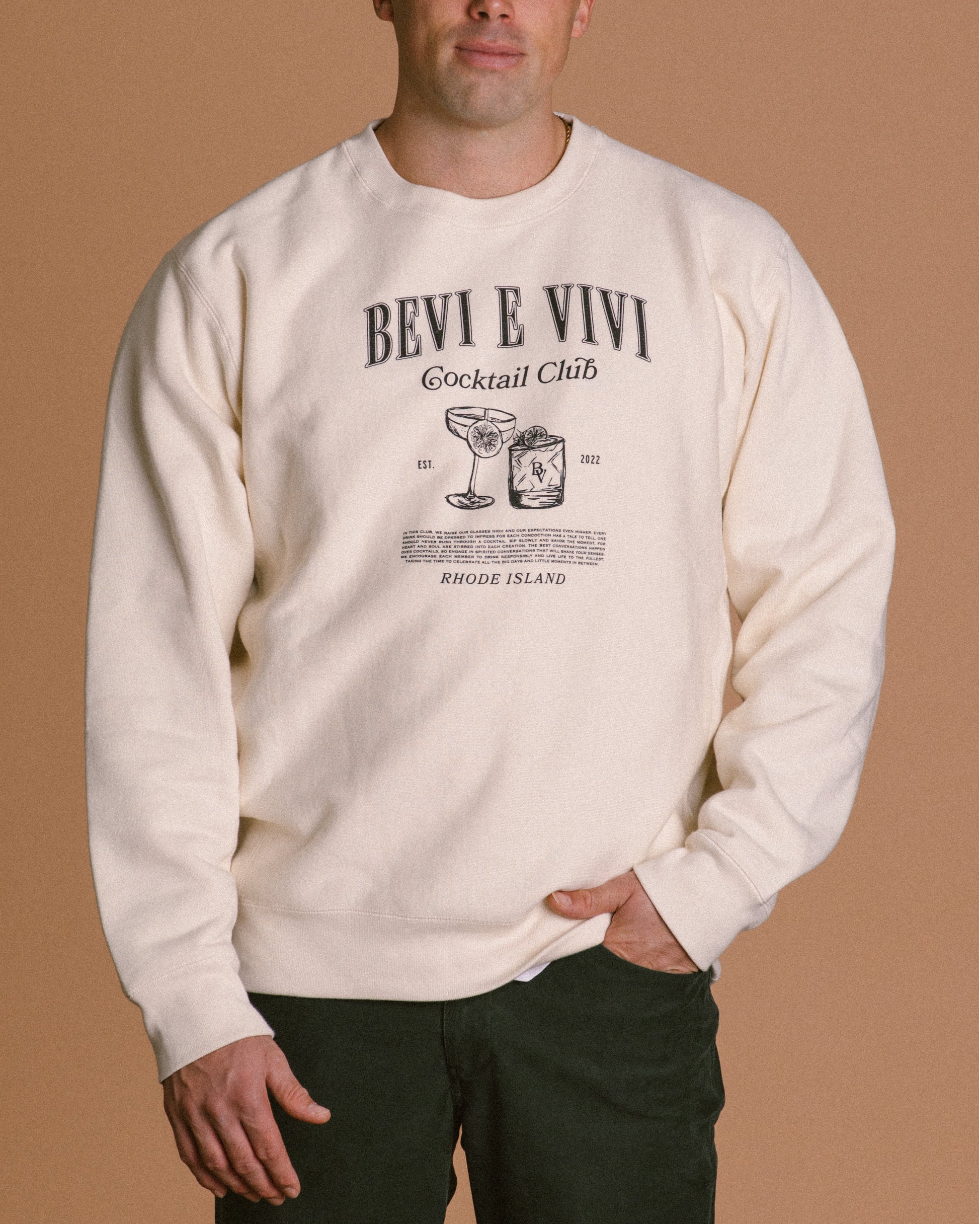Cocktail Club Crewneck